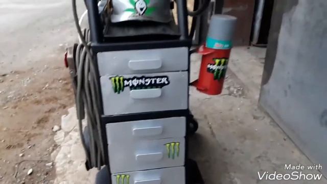 Тележка для сварочного аппарата. Осмотр. Trolley for the welding machine. Inspection. Do it yoursel смотреть онлайн
