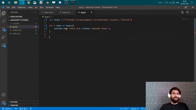 Loop javascript tutorial | infinite loop | loop array: Javascript for beginners tutorials смотреть онлайн