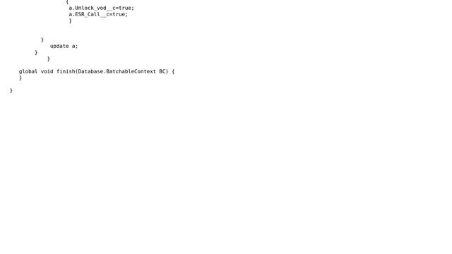 Salesforce: Incompatible element type String for collection of SOBJECT:Call2_vod__c смотреть онлайн