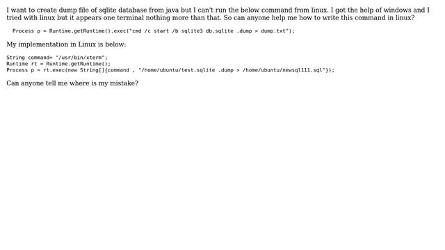 Unix & Linux: How to run .dump command in linux? (2 Solutions!!) смотреть онлайн