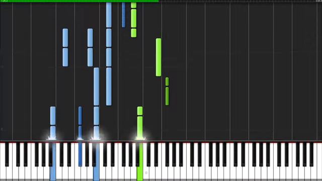 Radioactive Imagine Dragons Piano Tutorial Synthesia смотреть онлайн