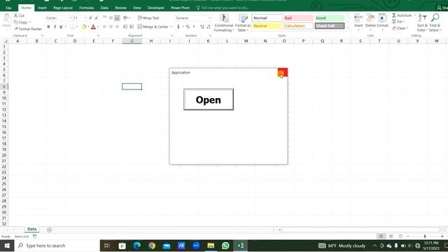 Open the User Form Without Opening the Excel File | Excel VBA Project смотреть онлайн