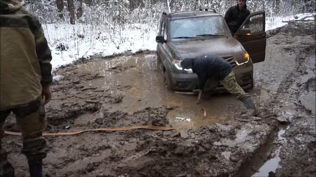 Что могут Паджеро , Нива и УАЗ в стоке при желании хозяев ! смотреть онлайн