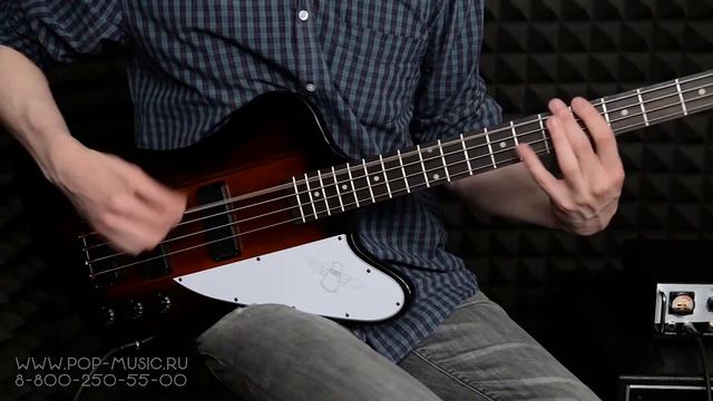 EPIPHONE THUNDERBIRD IV BASS REVERSE бас гитара смотреть онлайн