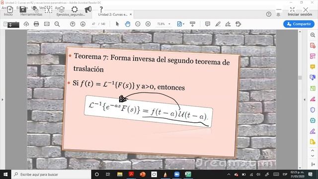 13. Segundo teorema de traslación смотреть онлайн