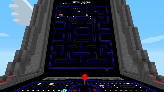 PACMAN IN MINECRAFT! | Vanilla Minecraft Mini Game смотреть онлайн