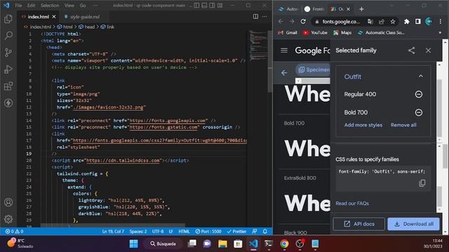 CHALLENGE (Newbie) | QR Code Component using Tailwind CSS and Prettier (SPANISH SUBS) смотреть онлайн