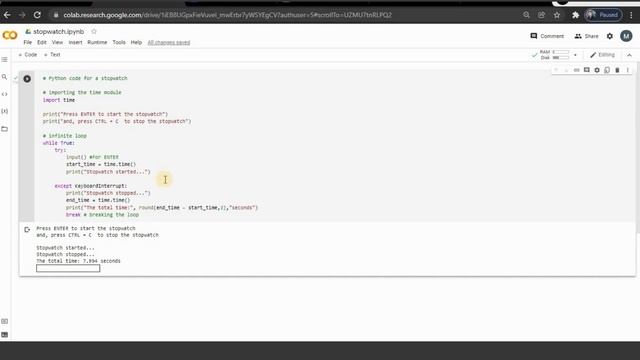Stop Watch Using Python | Python Project | Python Tutorial | Perfect eLearning смотреть онлайн