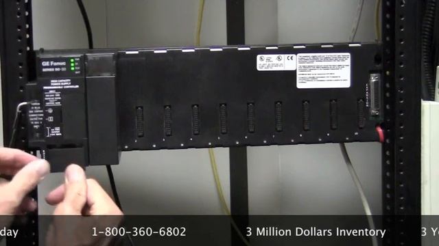 How-To Troubleshoot: IC693ACC301 - GE Fanuc PLC 90-30, Battery Replacement & Lights Diagnostics смотреть онлайн