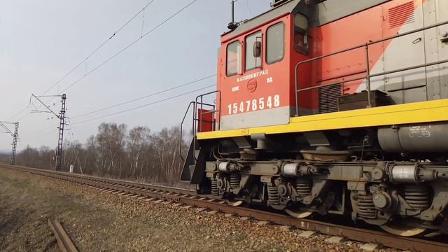 Сплотка тепловозов ТЭМ7А-0531 и ТЭМ18ДМ-359.