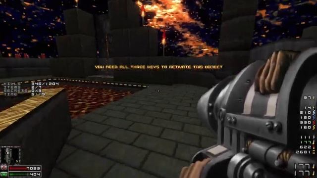 Azazel's Second Descent #6 [Doom 2 wad /w Russian Overkill mod] смотреть онлайн