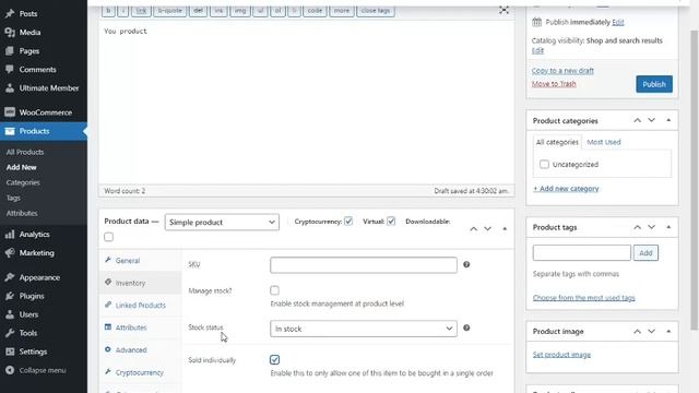 NFT WordPress Plugin for WooCommerce - Configure Existing NFT Product from Admin смотреть онлайн