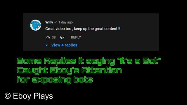 Willy Comment Bot (Fake @MrBeast) | Eboy Plays Comment Bot Tutorials смотреть онлайн