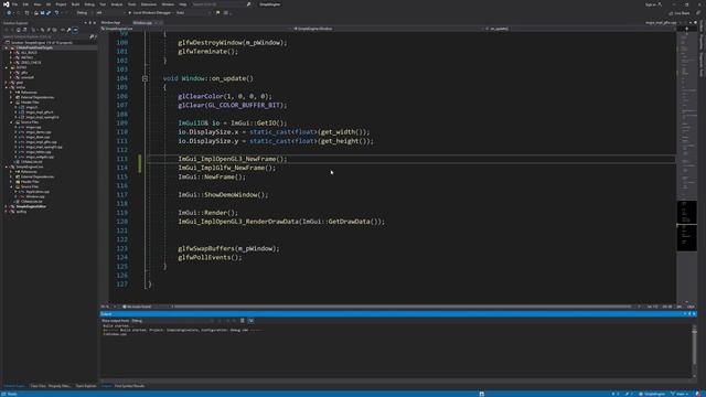3D Game Engine | 11 | ImGui и события glfw смотреть онлайн