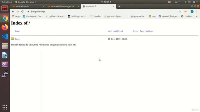 Index File | Python and Django смотреть онлайн