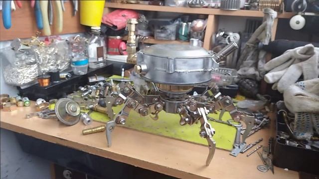 Советский стальной стимпанк. Диверсионно-курьерский разведывательный аппарат класса "Крабоход". смотреть онлайн