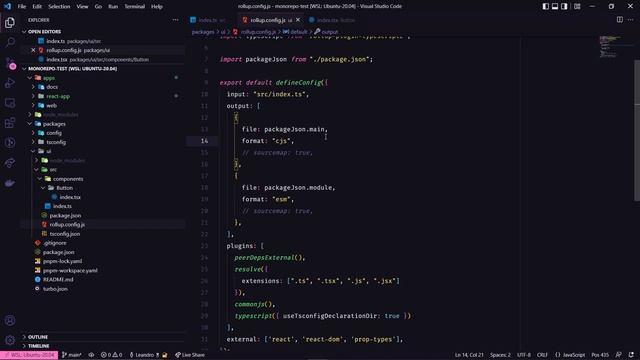 How to setup a turbo repo monorepo with shared components between nextjs projects and react project смотреть онлайн