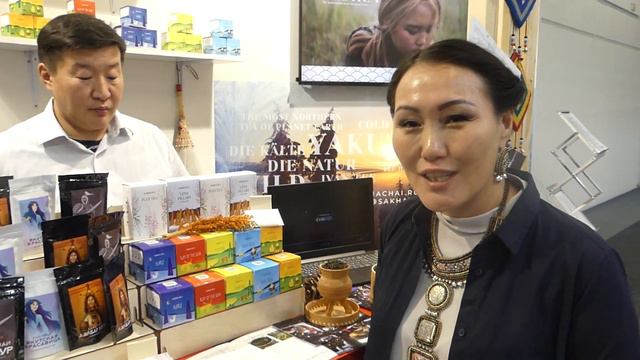 Самый северный чай из Якутии на Зеленой неделе 2020 в Берлине смотреть онлайн