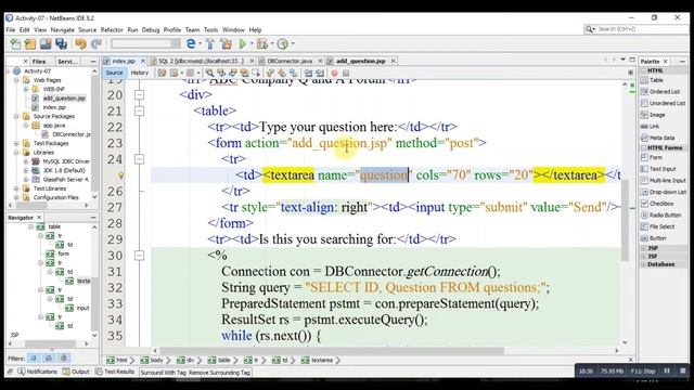 Activity 03: Building a Java Server page with database support смотреть онлайн