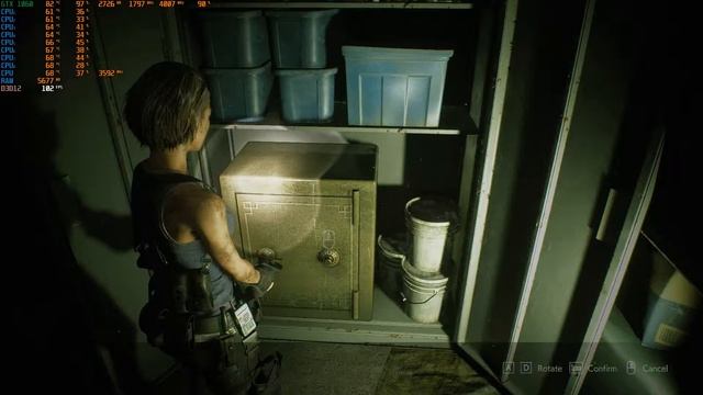 Resident Evil 3 - FPS Test - I7 2600 - 8 GB - GTX 1060 смотреть онлайн