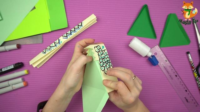 DIY PAPER DRAGON PUPPET | HOW TO MAKE PAPER DRAGON | master fox смотреть онлайн