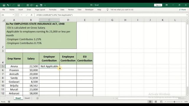 How to calculate ESI in Excel смотреть онлайн