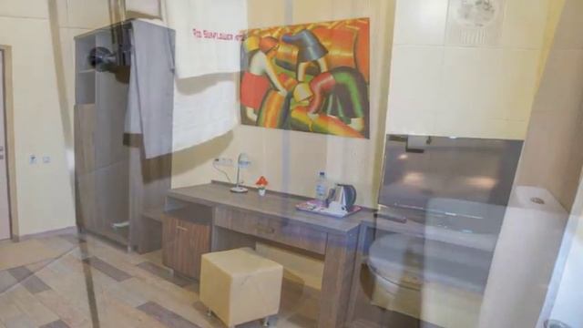 Красный Подсолнух гостиница Алексеевка. Hotel RedSunflower. смотреть онлайн