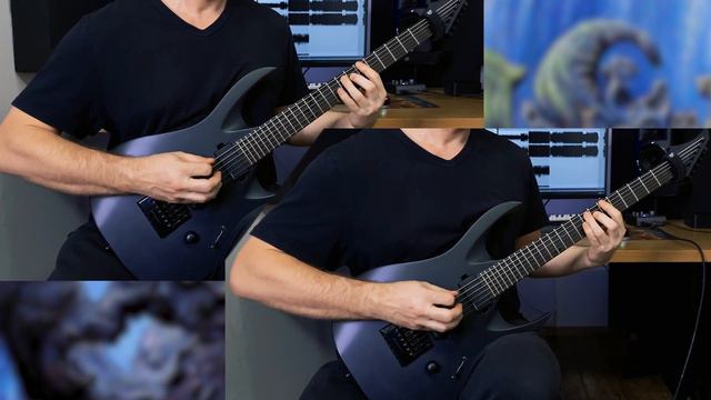 Edge Of Sanity - The Spectral Sorrows + Darkday Instrumental Cover (Guitar Playthrough + Tabs) смотреть онлайн