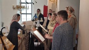 "Ангел Вопияше" на греческом языке