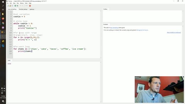 CIS1400 | Loops - while and for loops in Python смотреть онлайн