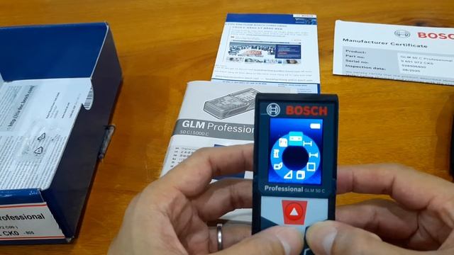 Máy đo khoảng cách 50m BOSCH GLM 50C ở Biên Hòa, Đồng Nai. смотреть онлайн