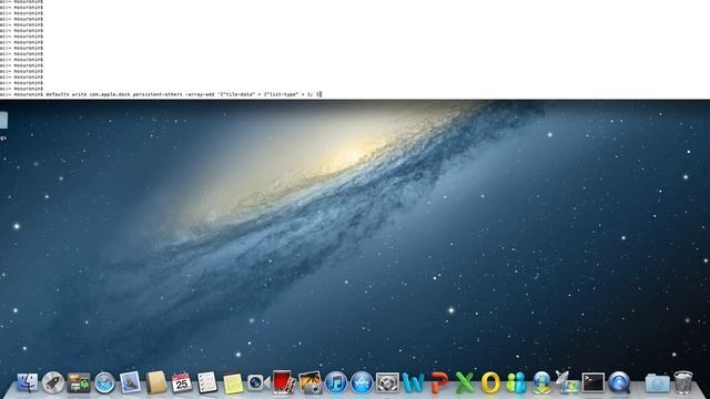 Video MAC Terminal command to add recently used app list to the dock смотреть онлайн