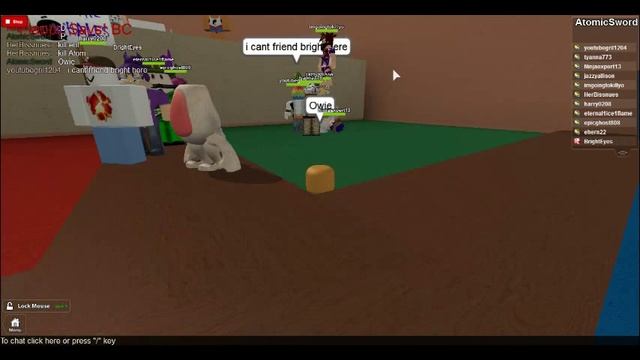 ROBLOX I MET BRIGHTEYES AND SHEDLETSKY IN A GAME! смотреть онлайн