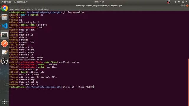 Git Undo | Reset hard & mixed, revert and restore | #11 | Git Tutorial in Hindi смотреть онлайн