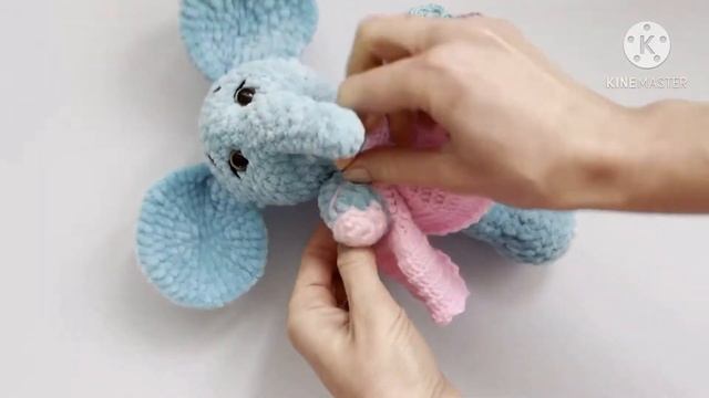 Слон крючком/ одежда смотреть онлайн