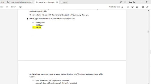 Oracle APEX Certification Dump 2023 SEPTEMBER смотреть онлайн