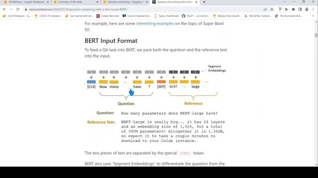 Question Answering with HF Transformers Pipeline Python –Demo and BERT for QA Explanation #NLP смотреть онлайн