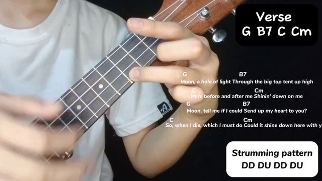 Mitski - My Love Mine All Mine UKULELE TUTORIAL (EASY 4 CHORDS) смотреть онлайн