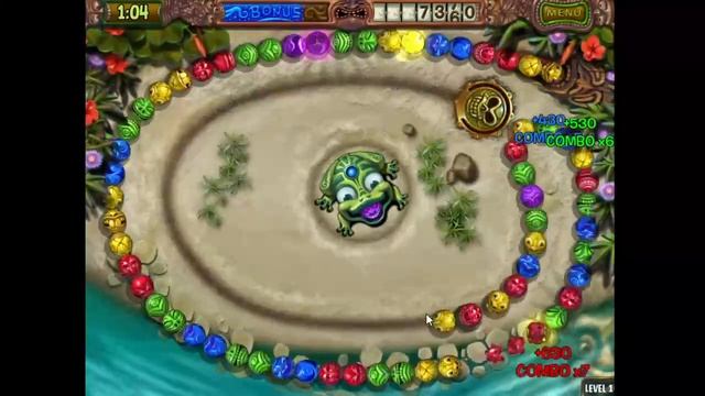Zuma's Revenge: 29x combo смотреть онлайн