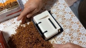 Отличие машинки для набивки сегаретных гильз поверматик мини от мини. #табак #влажность.