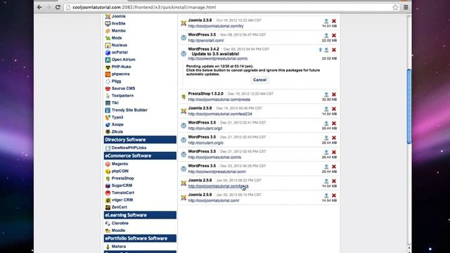How to uninstall Joomla [cpanel] смотреть онлайн
