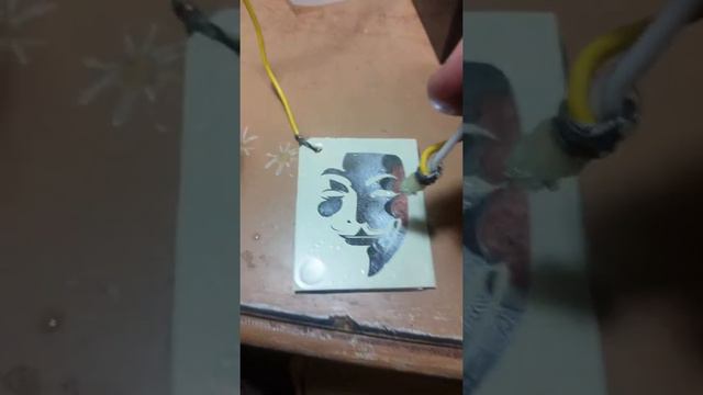 Acid etching guitar neck plate смотреть онлайн
