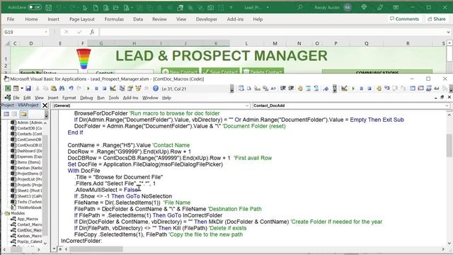 How To Create A Contact Manager In Excel With Kanban Board For Leads & Prospects [FREE DOWNLOAD] смотреть онлайн
