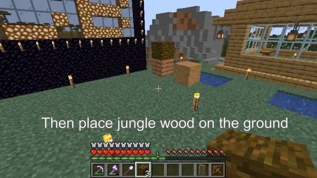 Minecraft Survival: How to Make Stripped Jungle Wood смотреть онлайн