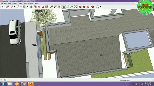 House Map | घर का 3D नक्शा कैसे बनाये || Makan Ka Naksha | 3d House Drawing || Sketchup 3D 202 смотреть онлайн