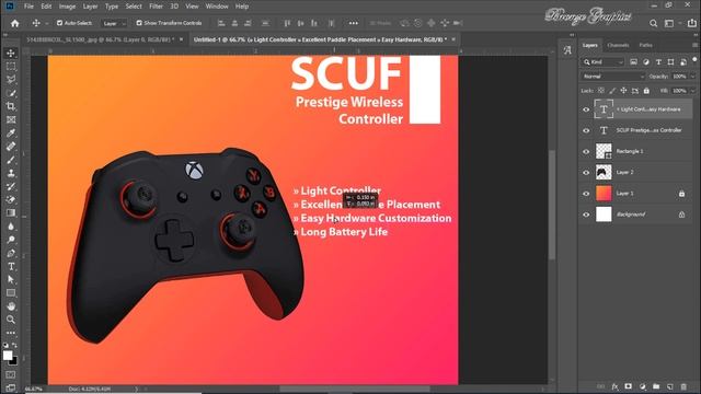 E-commerce Product Banner or Social Media Post Design in Photoshop смотреть онлайн