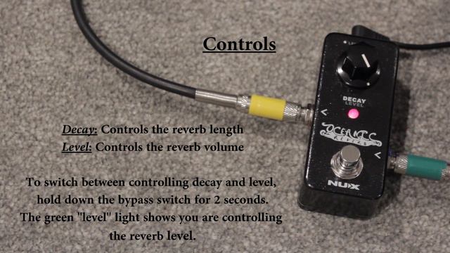 NUX Oceanic Reverb Demo (Plate Reverb) смотреть онлайн