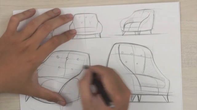 Armchair | Industrial & Product Design Sketching смотреть онлайн