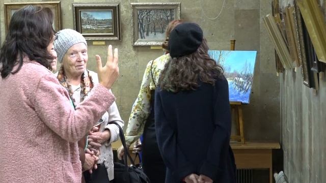 В Кузнецке открыта персональная выставка картин художника Андрея Краюшкина. Сентябрь 2021 год. смотреть онлайн