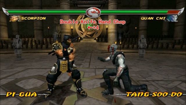 Mortal Kombat Deadly Alliance - Scorpion Move List смотреть онлайн